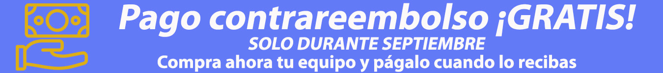 Pago contrareembolso GRATIS